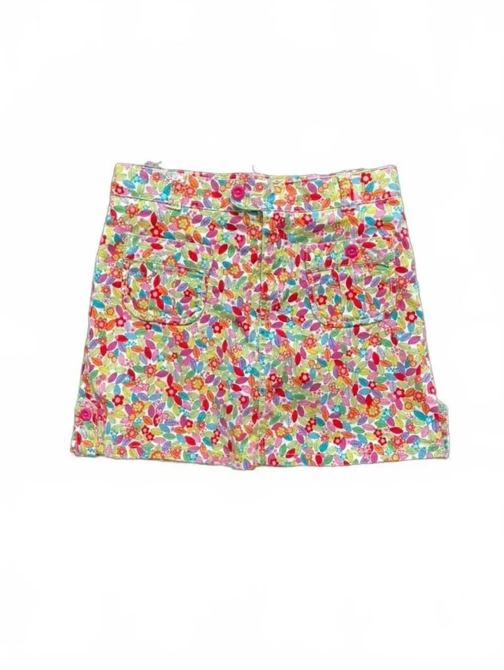 The Children's Place Girls' Floral Stretch Skirt Size 12 (XS)